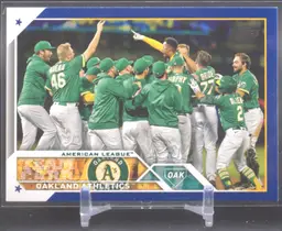 2023 Topps Series 2 Royal Blue, Oakland Coliseum, Oakland Athletics