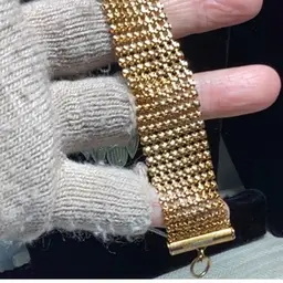 Gold Mesh Bracelet
