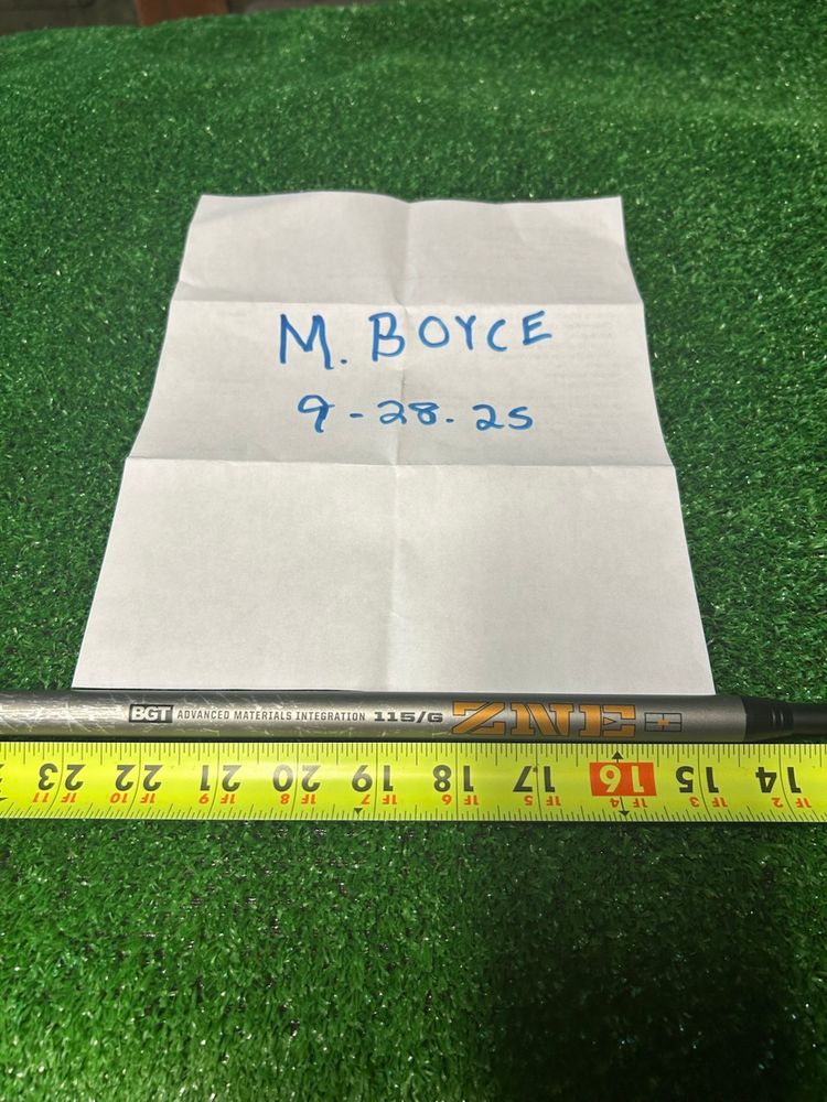New BGT ZNE stability Wedge Shafts (2) 115 G 35 And 35.25 Normally 150 Per Shaft