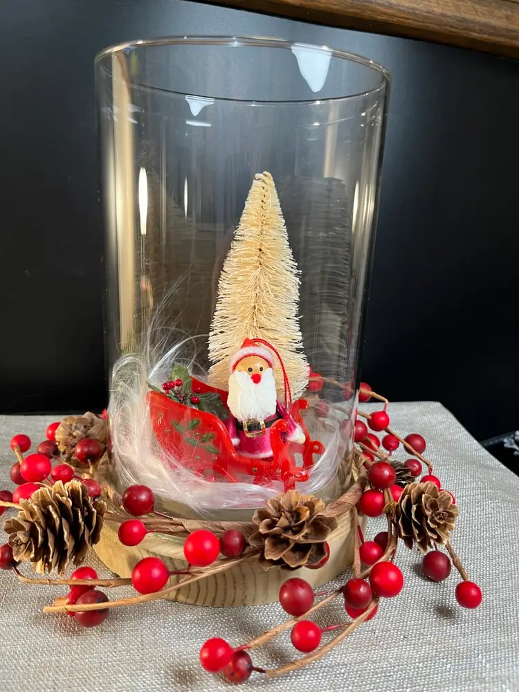 Made By Me! "Santa Surprises" Assemblage