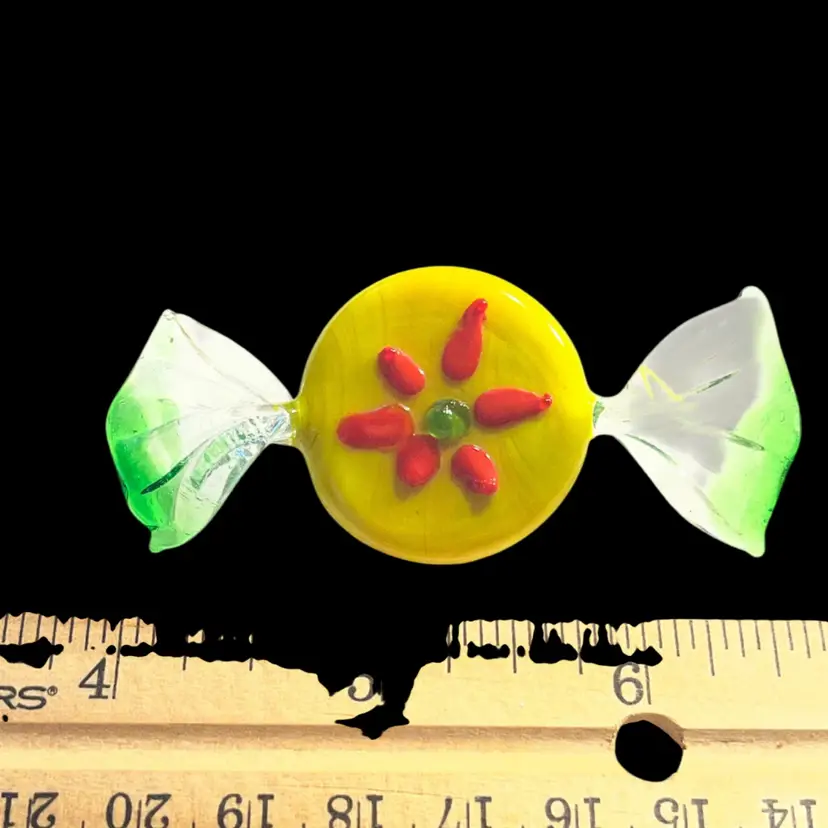 Vintage Unknown Artist Glass Candy 3” And Larger