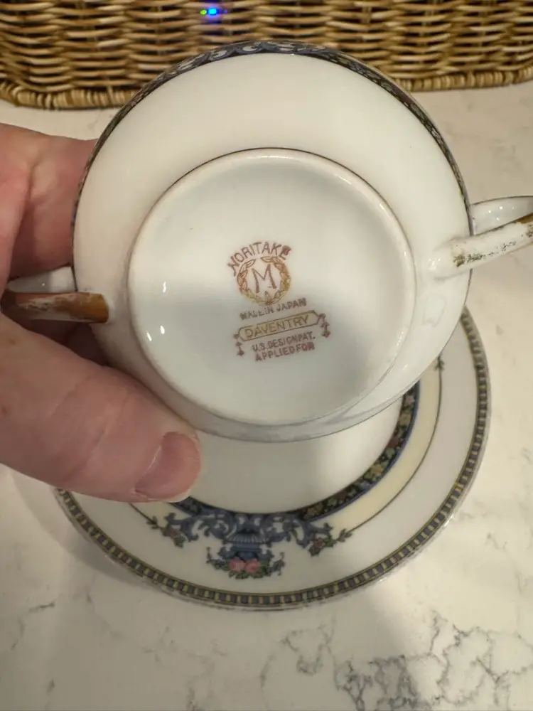 Vintage Cup And Saucer