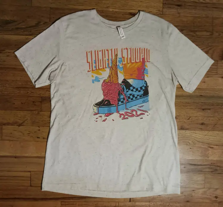 Slighty Stoopid 2021 Concert t-shirt Van Shoes Sublime guitar rock metal punk