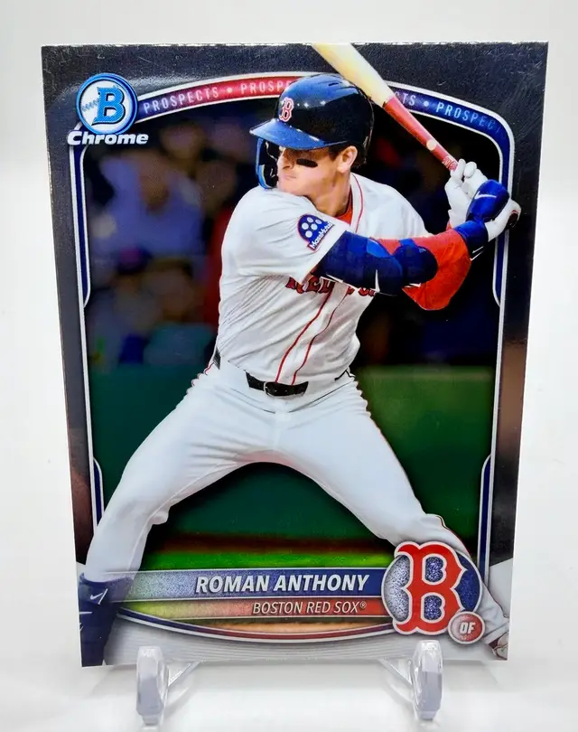 Roman Anthony 2025 Bowman Chrome Prospects #BCP-167 Boston Red Sox