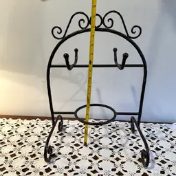 Scrolled Metal Buffet Server With CupHolder. Great for parties!