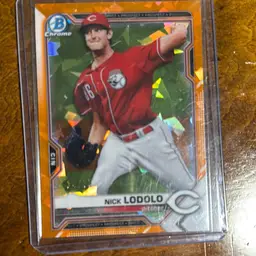 Nick Lodolo 2020 Bowman Sapphire /75