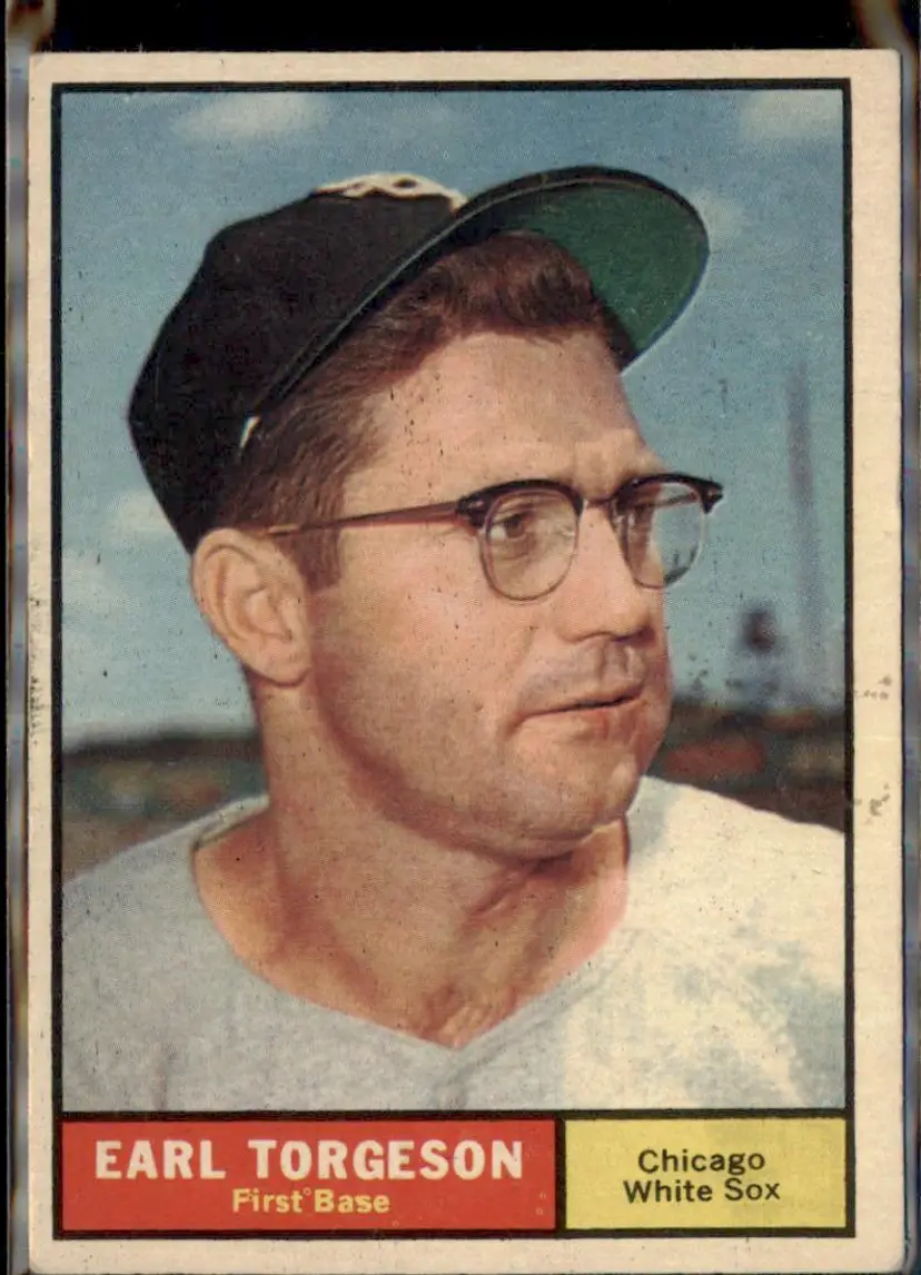 1961 Topps #152 Earl Torgeson - ( ) - Chicago White Sox