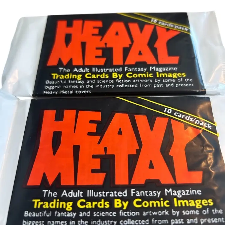 Heavy Metal Magazine Trading Cards (Set Of 2)