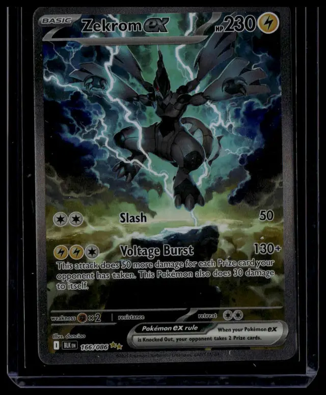 Zekrom EX 165/108 - Black & White Legendary Treasures