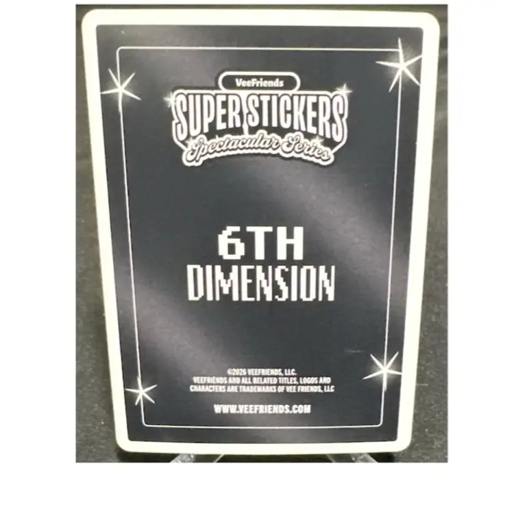 VeeFriends Super Stickers Spectacular Series - 6th Dimension Tidy Troll