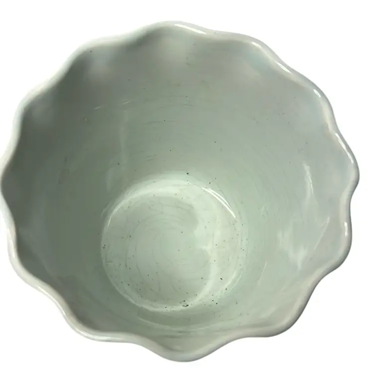 Antique Delft / Chinoiserie Dutch Heritage Pottery Planter Or Cachepot