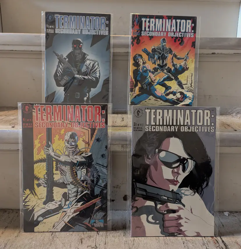 The Terminator: Secondary Objectives Dark Horse Comics Miniseries