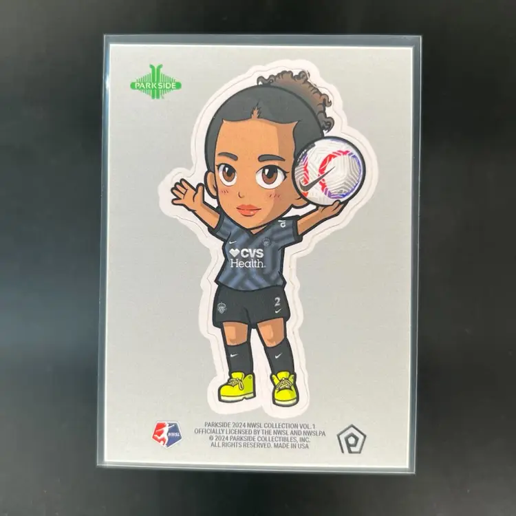 2024 Parkside NWSL Chibi Stickers - Pick Your Player