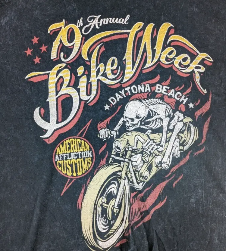 Affliction 79th Daytona Bike Week (2020) T Shirt 3X Mens