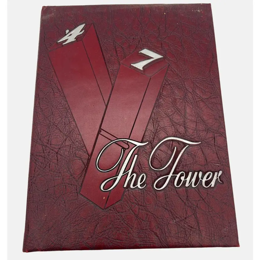 Vintage 1947 The Tower Yearbook Nyack Junior / Senior High School New York