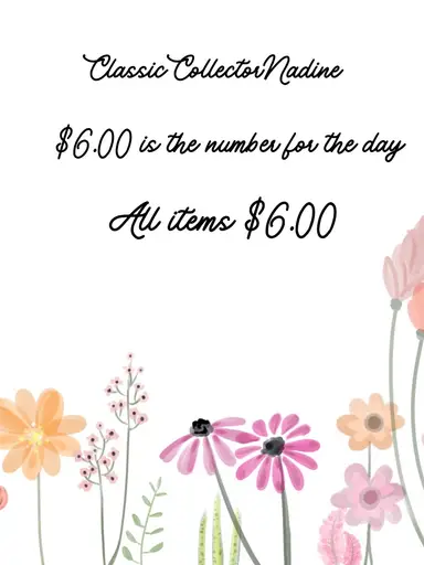 ClassicCollectorNadine -Everything Is $6.00