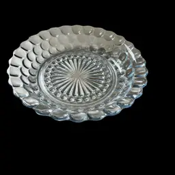 Blue Bubble-Anchor Hocking 8” Serving Bowl