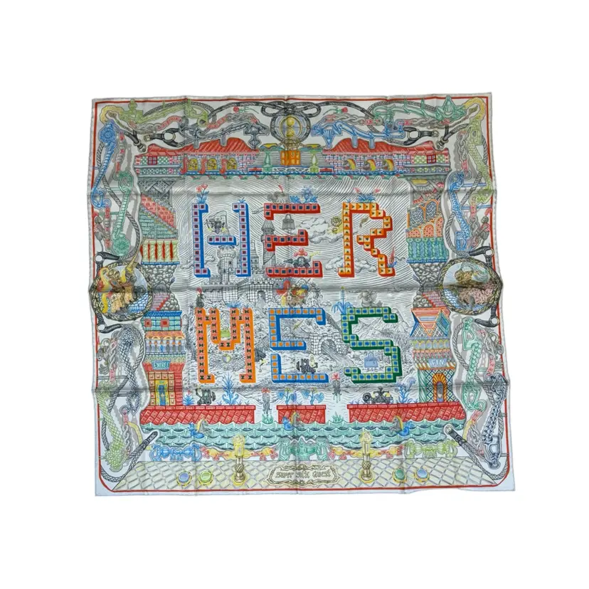 Hermes Super Silk Scarf 90