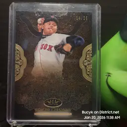 2019 Topps Tier One Bronze Auto - Roger Clemens Boston Red Sox 14/25