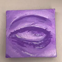 "Bored Eye" 🥱 - Original Art by Ollie 2.5x2.5