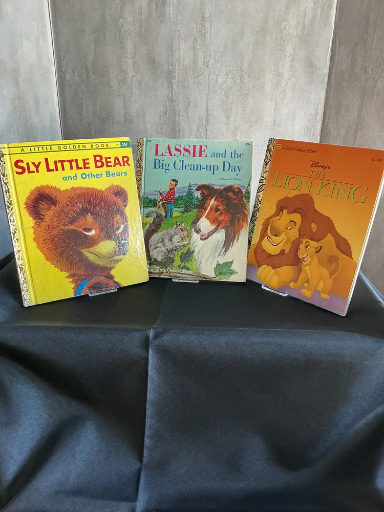 #11 Lot of 3 A Little Golden Books