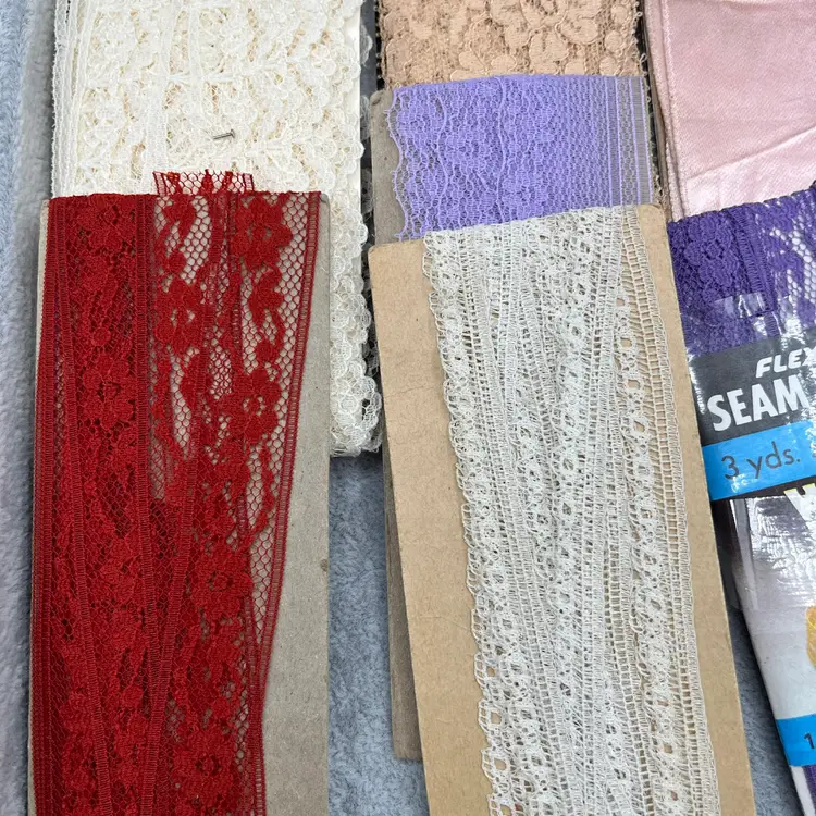 Lot Of 13 Vintage Lace And Trim