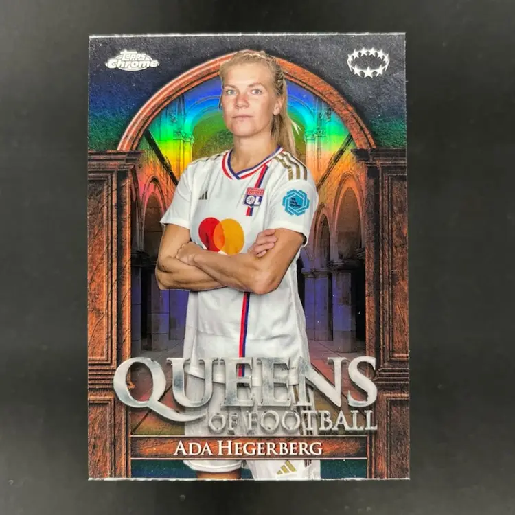 Ada Hegerberg 2023/24 Topps Chrome UEFA Women Queens Of Football Soccer Card