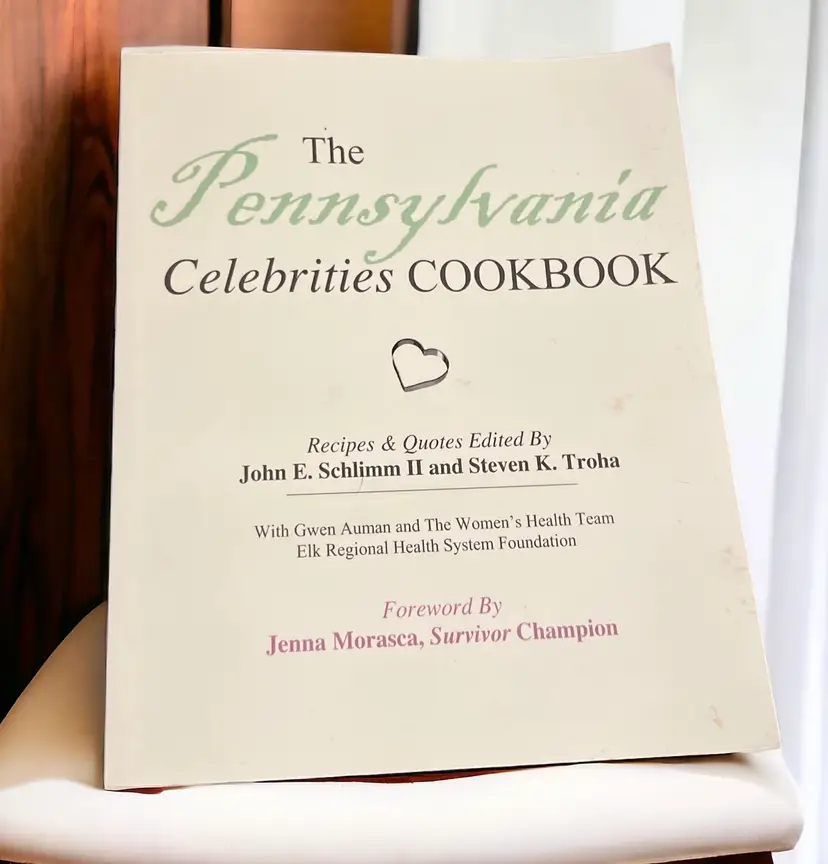 The Pennsylvania Celebrities Cookbook Paperback 2005 Many Recipes And Quotes
