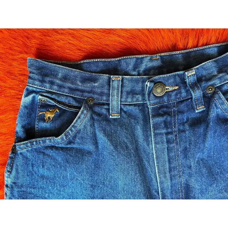 70s vintage Wrangler jeans high waist mid wash 25W