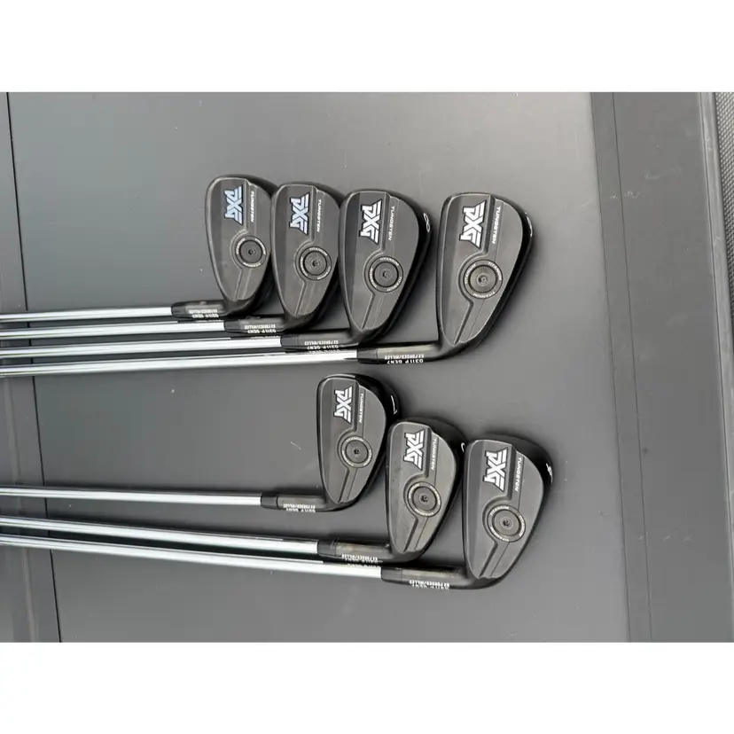 PXG Gen 7 Black 4-PW Project X LZ 120 Stiff Shafts New Star STX Grips!