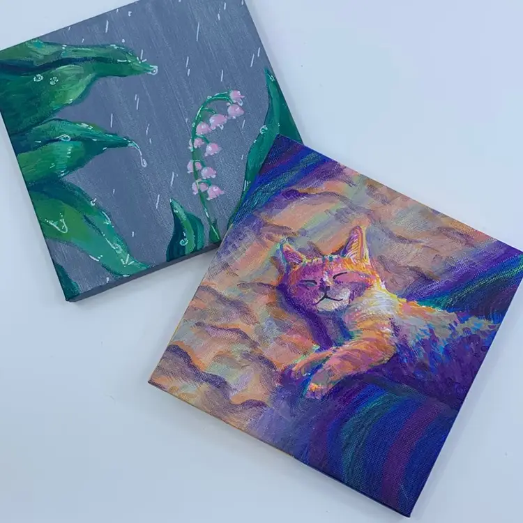 Medium Canvas Custom Order 6x6