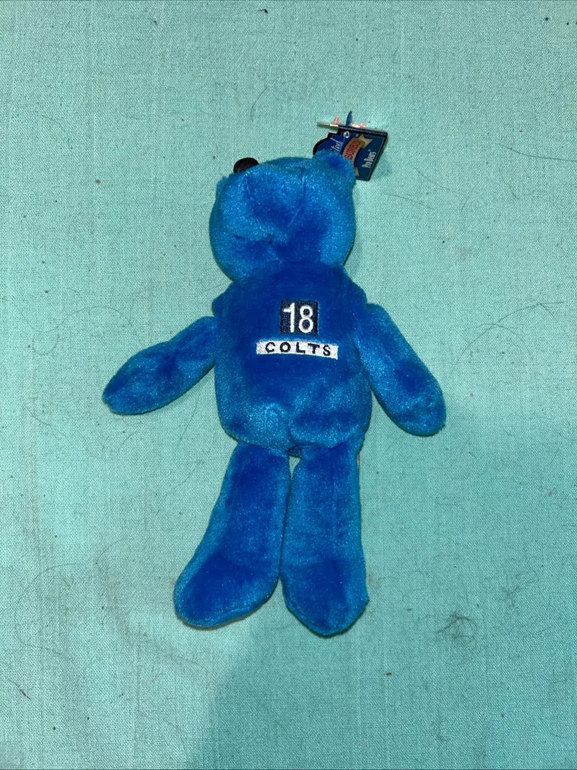 Peyton Manning Indianapolis Colts 1998 Limited Treasures Premium Pro Beanie Bear