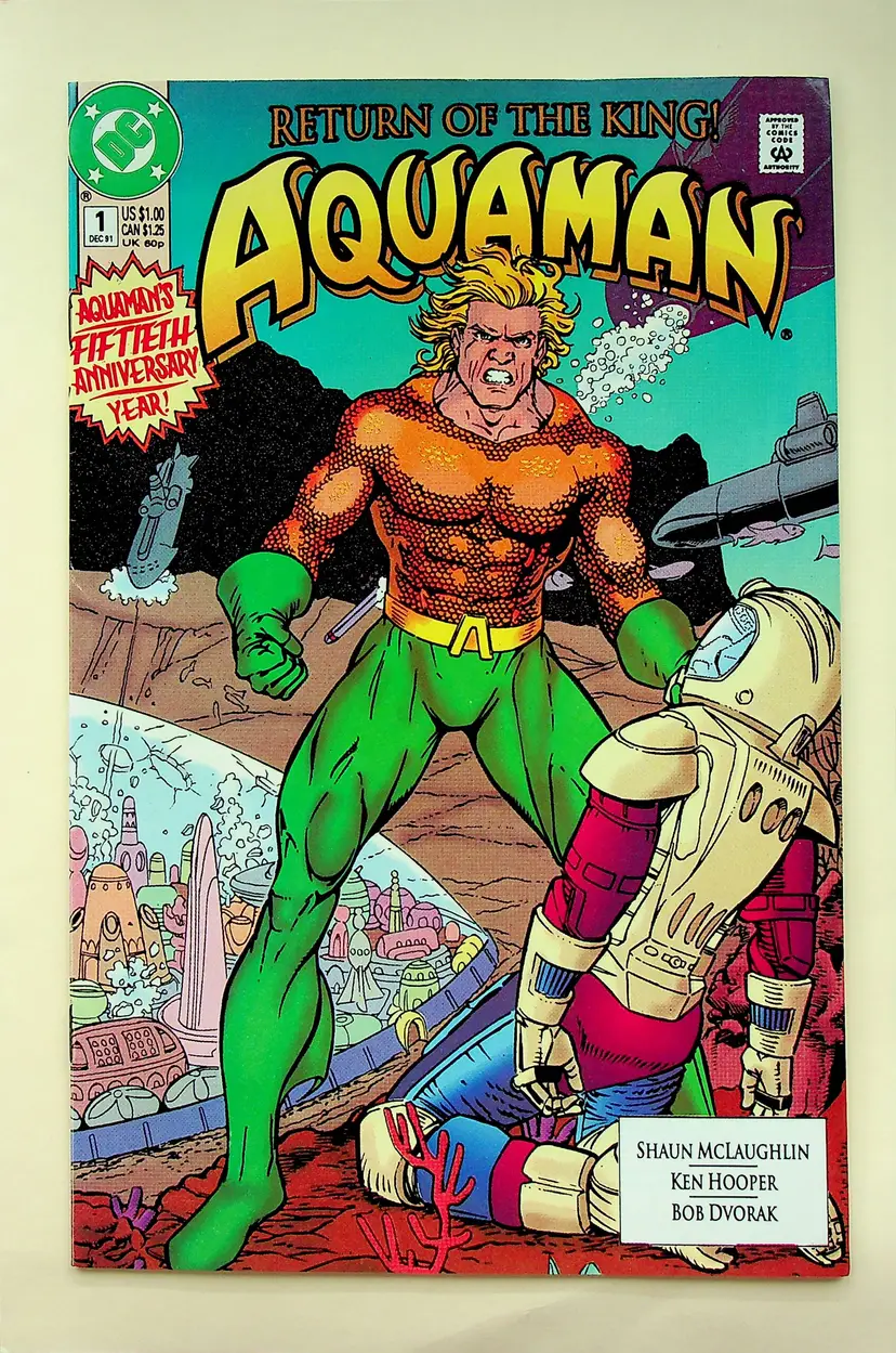 Aquaman #1 - (Dec, 1991; DC) - Near Mint