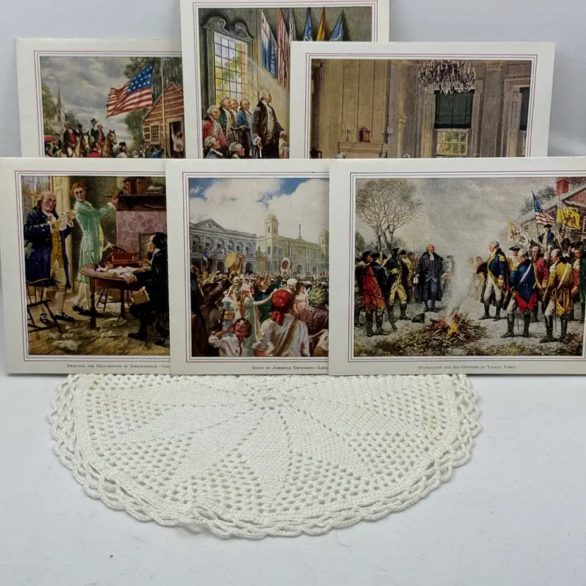 Set Of 15 Vintage Patriotic Cards