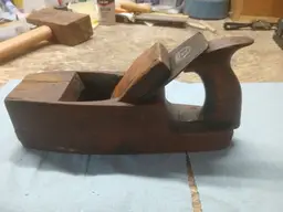 Vintage wooden hand plane