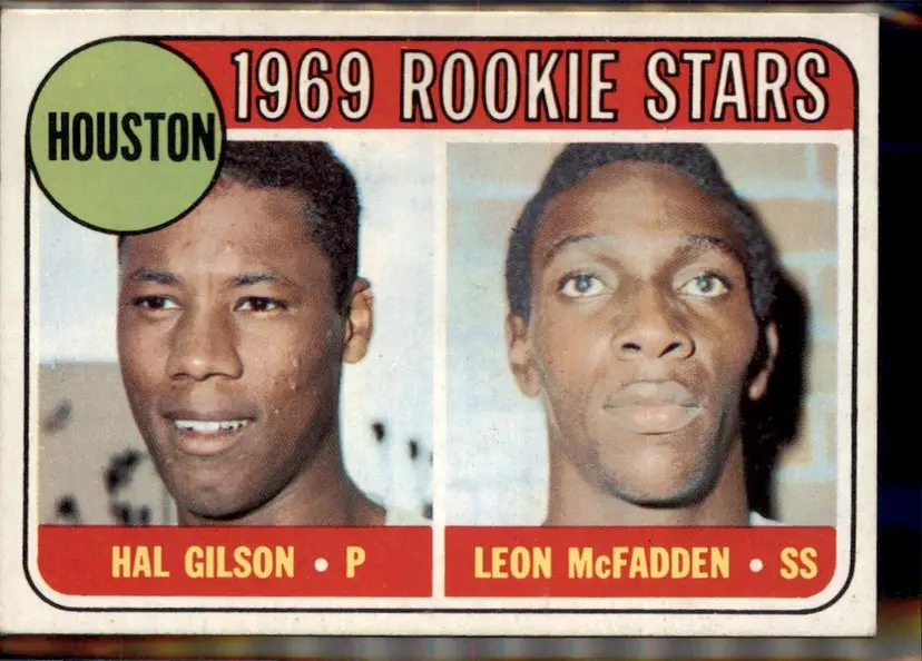 1969 Topps #156 Astros 1969 Rookie Stars (Gilson / McFadden) RC - ( pk3 ) - Houston Astros