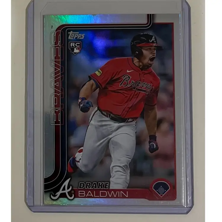 Drake Baldwin RC Rainbow Foil ROY Atlanta Braves