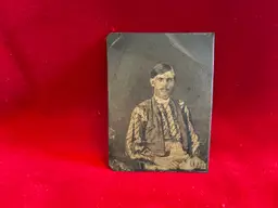 Antique Tin Type Photograph