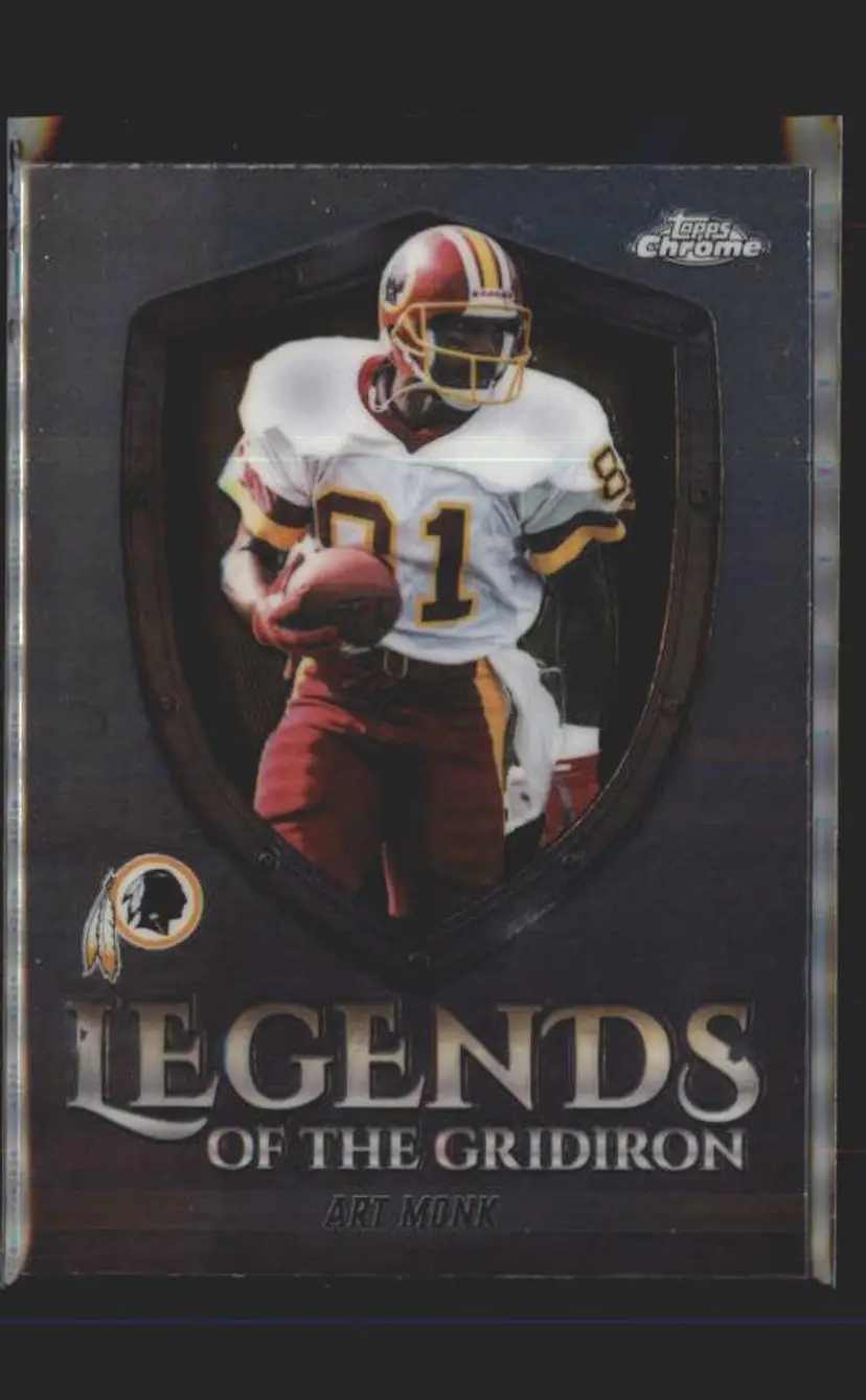 Art Monk 2025 Topps Chrome #LOG-19 Legends of the Gridiron - (140) - Washington Redskins