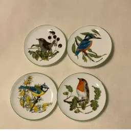 Bird Teabag Holders. 4