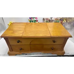 Solid Wood Large Handmade Jewelry Box