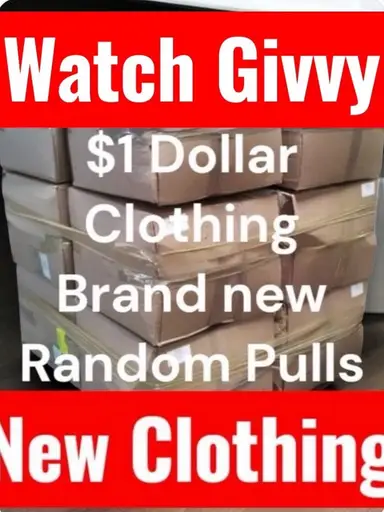 New Clothing $1.00 Starts Free Watch Givvy 