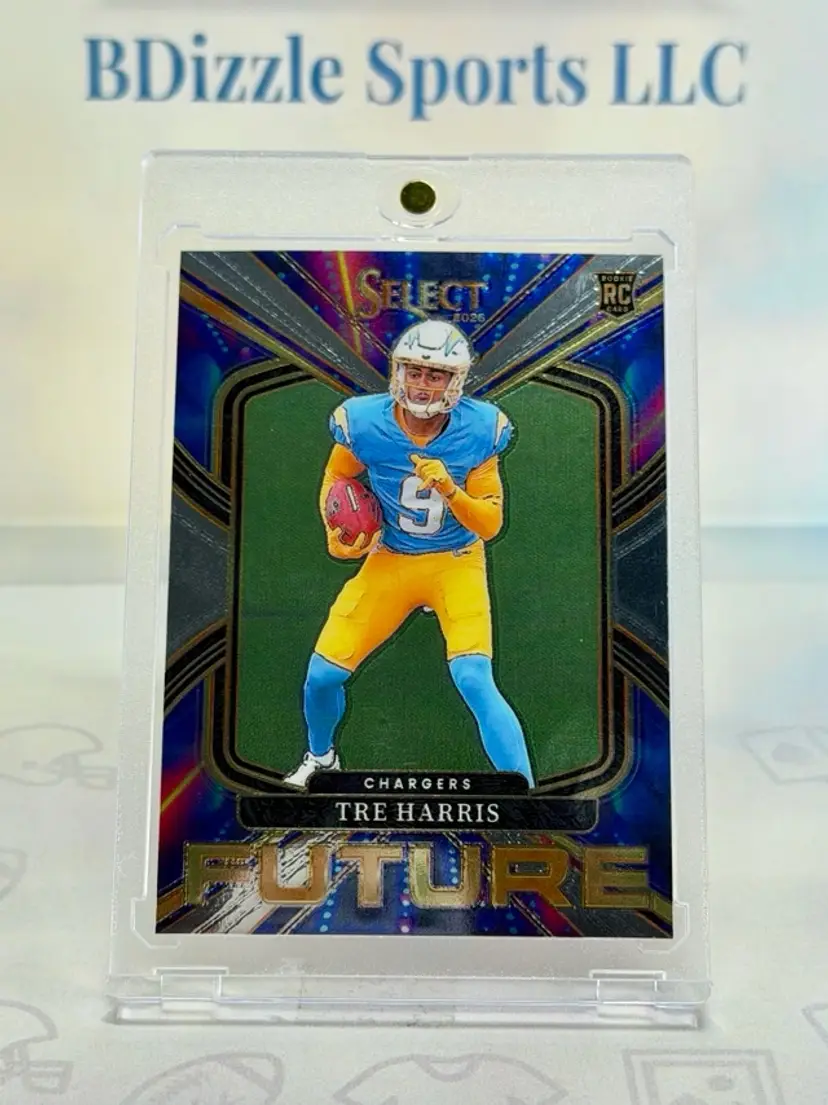 2025 Panini Select Tre Harris Select Future #14 RC