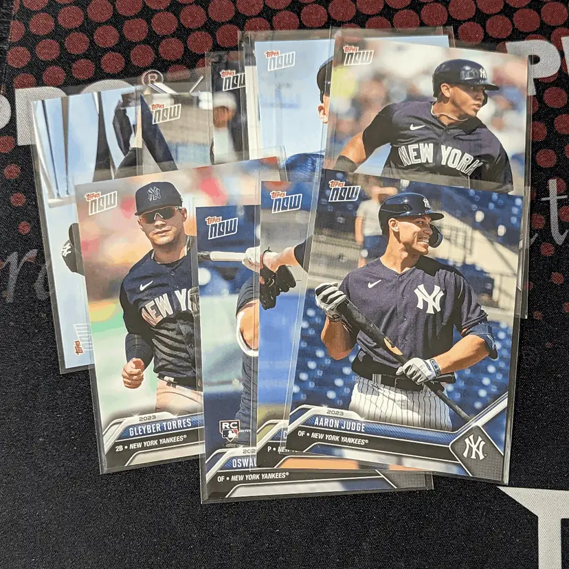 2023 Topps Now Road to Opening Day 10-card Team Set - New York Yankees - c-157