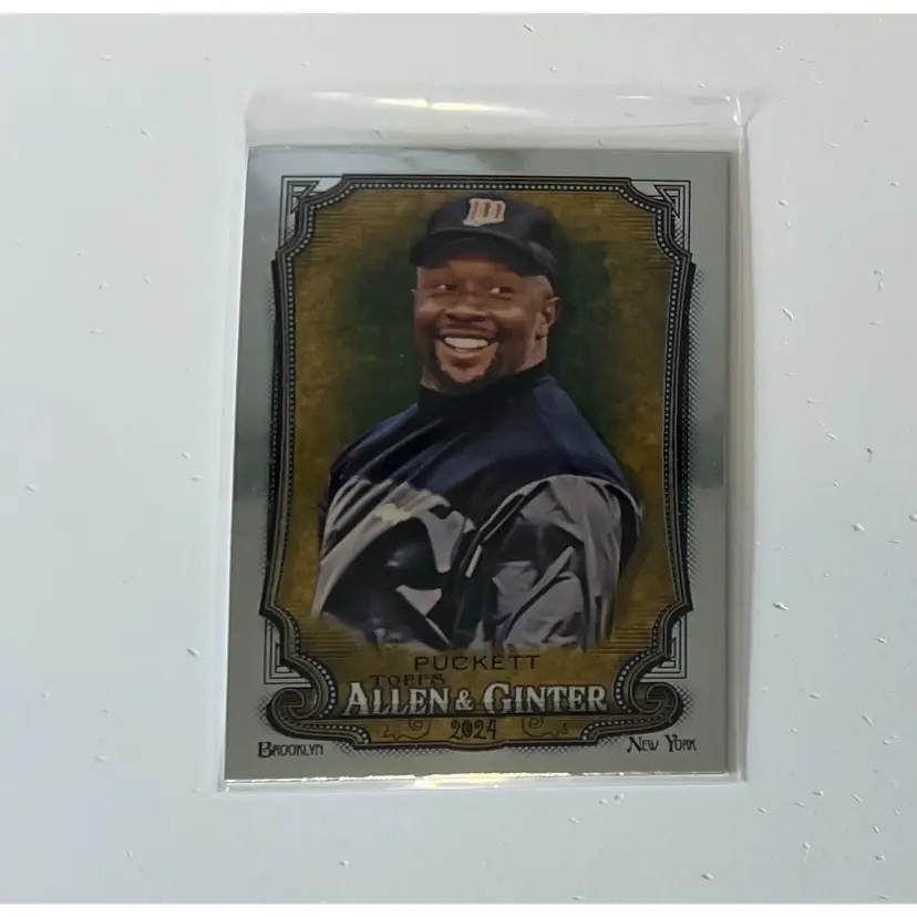 Kirby Puckett Allen And Ginter Chrome Minnesota Twins