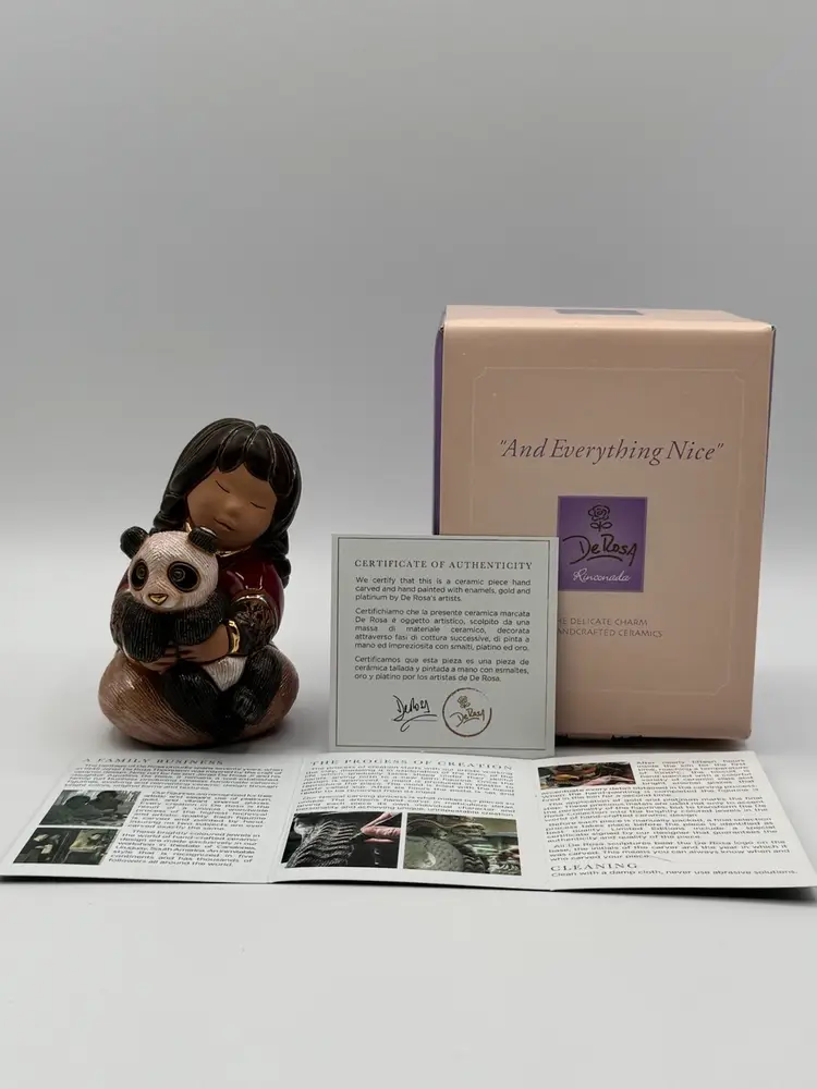 De Rosa Rinconada Me And My Panda  Everything Nice Collection G18 4.5" Tall