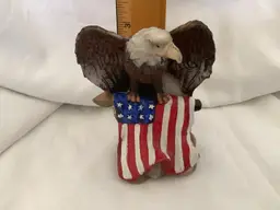 Eagle With Flag