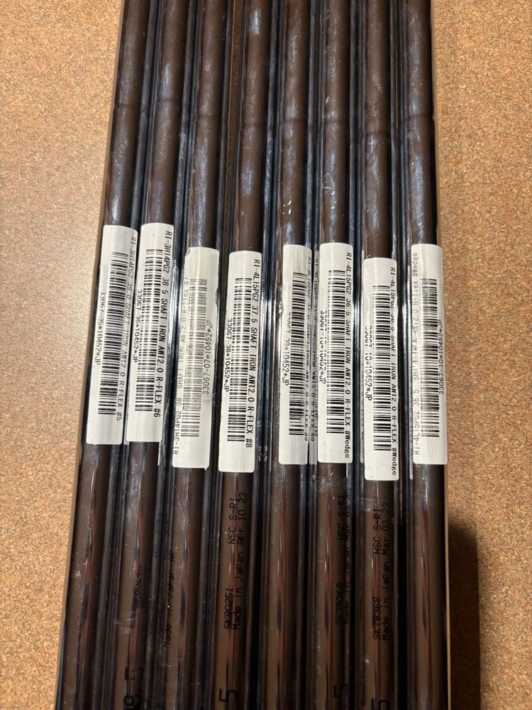 Ping AWT 2.0 Steel Iron Shaft Set 5–9 + 3 Wedges (8pc) Regular Flex .355 Taper