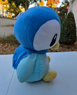 Pokemon Piplup Plush 14" Tall NWT Some Small Marks Please Read
