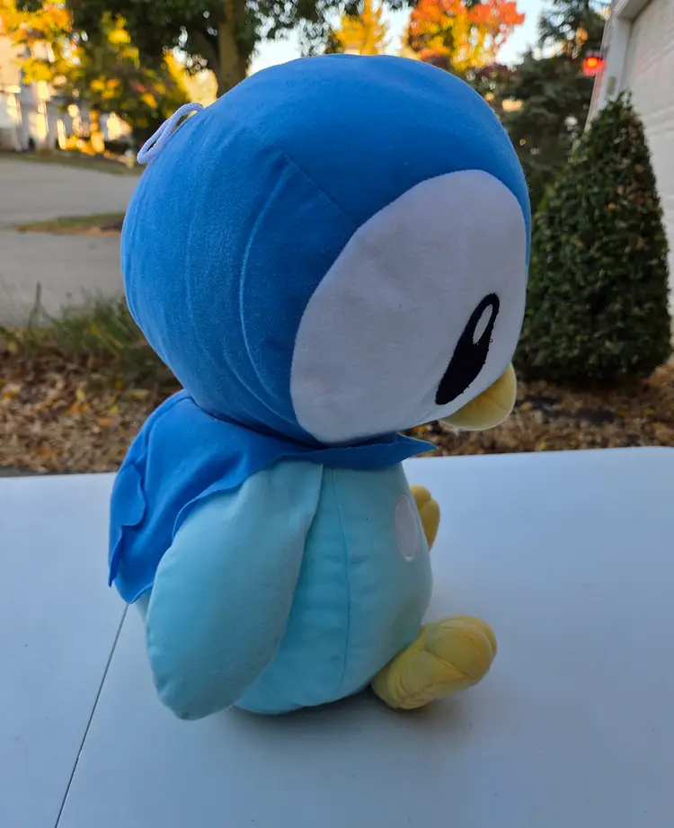 Pokemon Piplup Plush 14" Tall NWT Some Small Marks Please Read